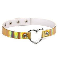 Load image into Gallery viewer, Holographic Heart Collar