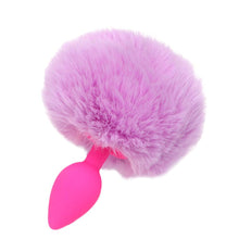 Load image into Gallery viewer, Fuzzy Bunny Silicon Plug