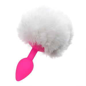 Fuzzy Bunny Silicon Plug